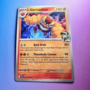 n’s darmanitan - 027/159 (uncommon) — pokemon: journey together